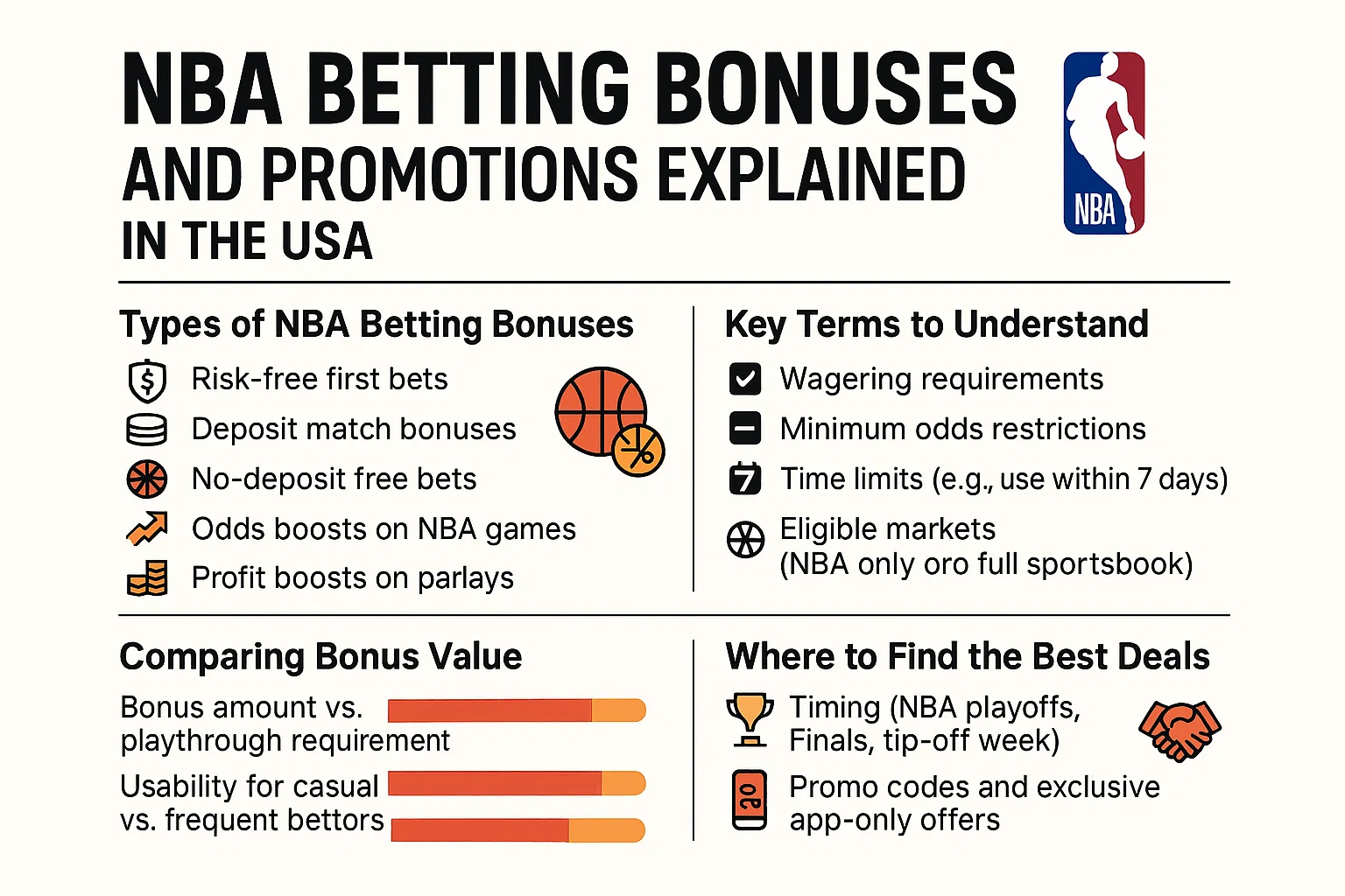 NBA Betting Bonuses and Promotions Explained